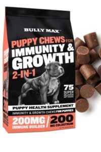 Bully -Max- 2-in-1- Puppy -Soft -Chews -for -Immunity -& -Growth - Puppy- Dog- Food
