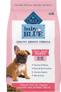 Blue- Buffalo -Baby- BLUE- Natural- Small- Breed -Puppy -Dry- Dog -Food