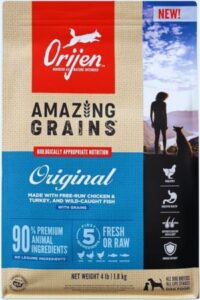 ORIJEN- AMAZING- GRAINS- Original- Dry -Dog- Food