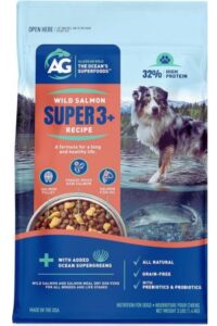 SUPER3+ -(Salmon+F  reeze Dried Raw Salmon+Salmon Fish Oil) -Dry -Dog- Food